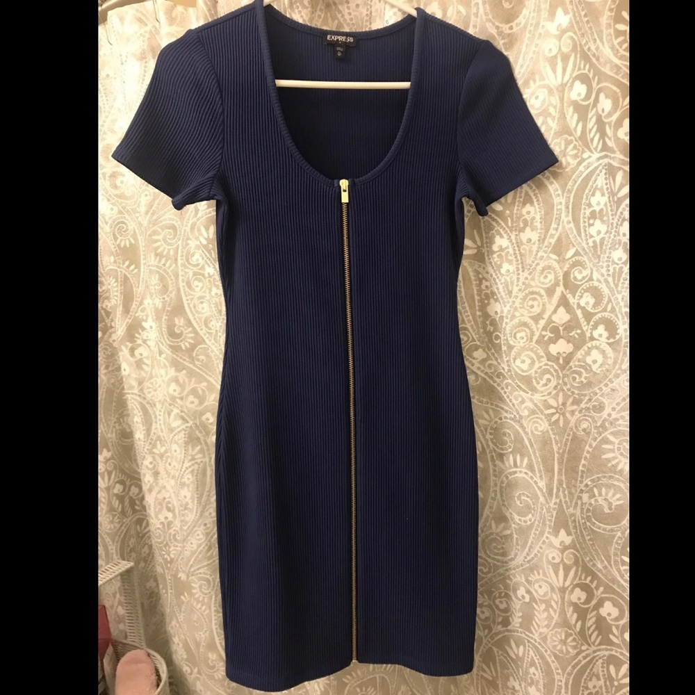 Blue dress